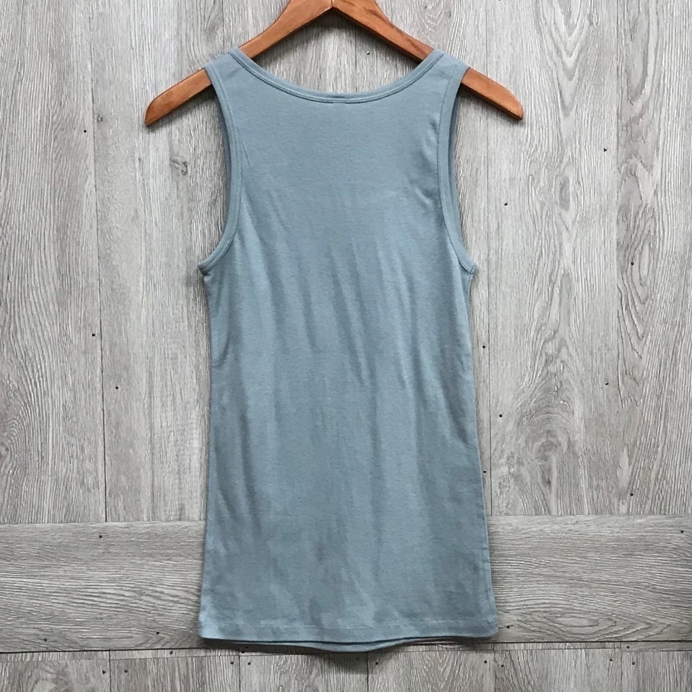Granite Mini Rib Tank Distressed Football … - Picture 2 of 2